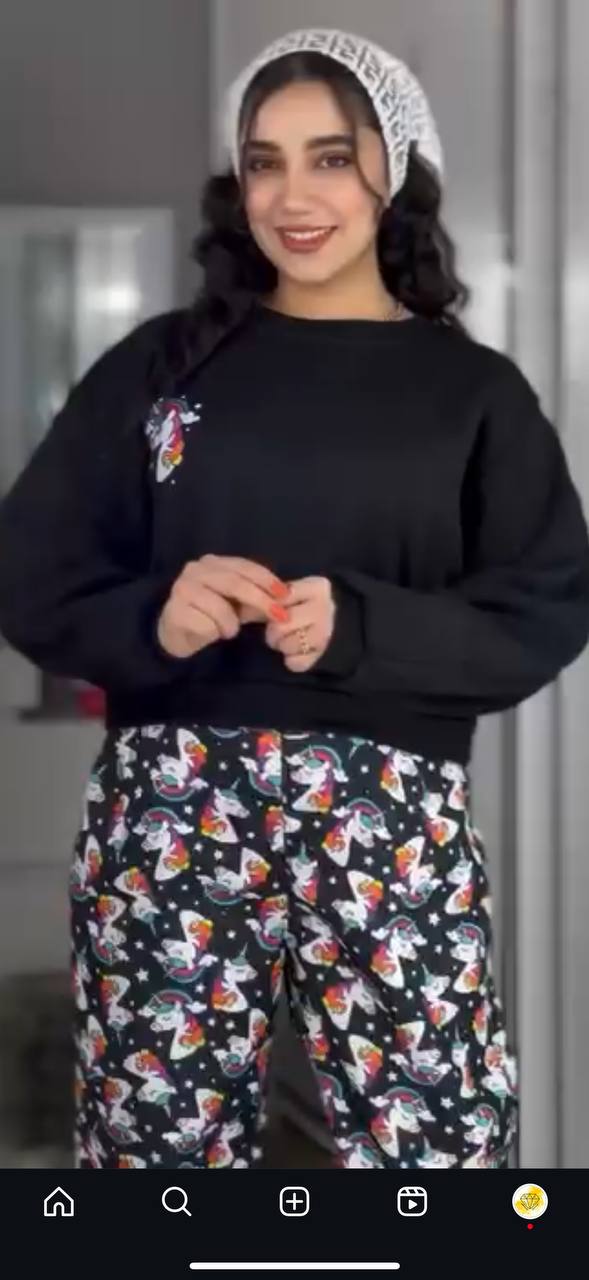 دورس شلوار پاکتی مشکی ۵۹۷۵
